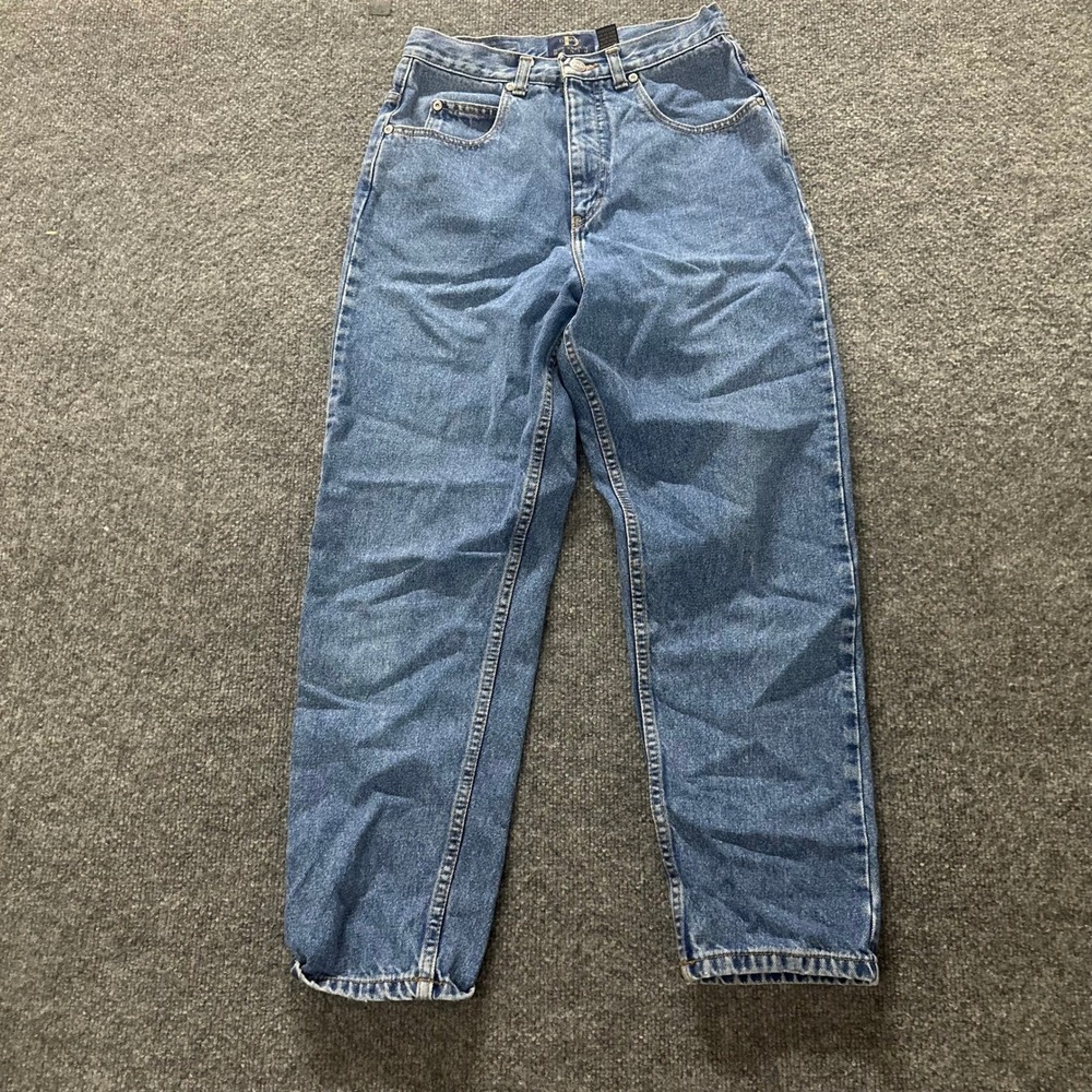 Petite Sophisticate Jeans Womens Size 4S Blue Denim High Waisted Straight Leg
